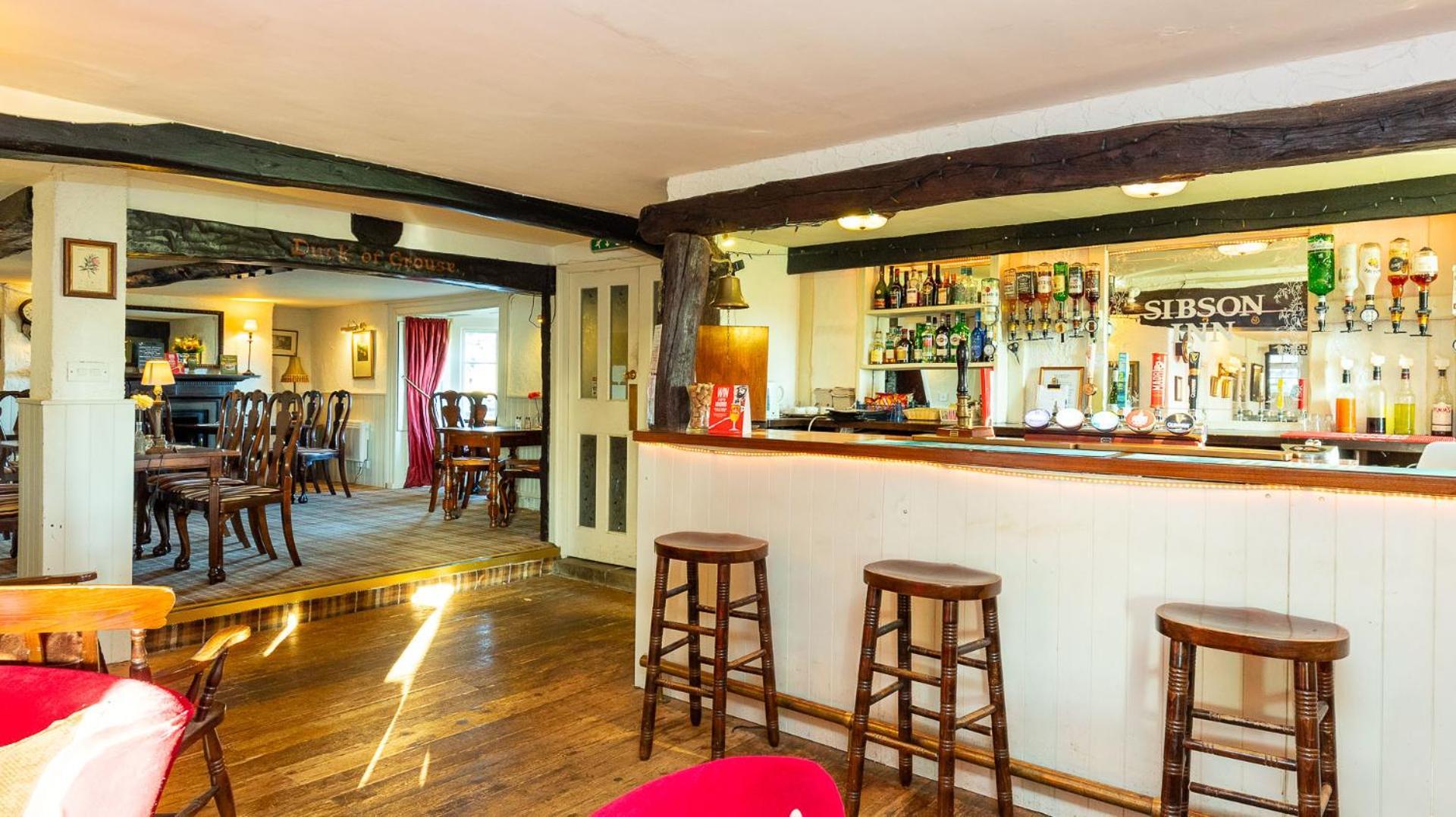 The Sibson Inn Hotel Water Newton Exteriör bild