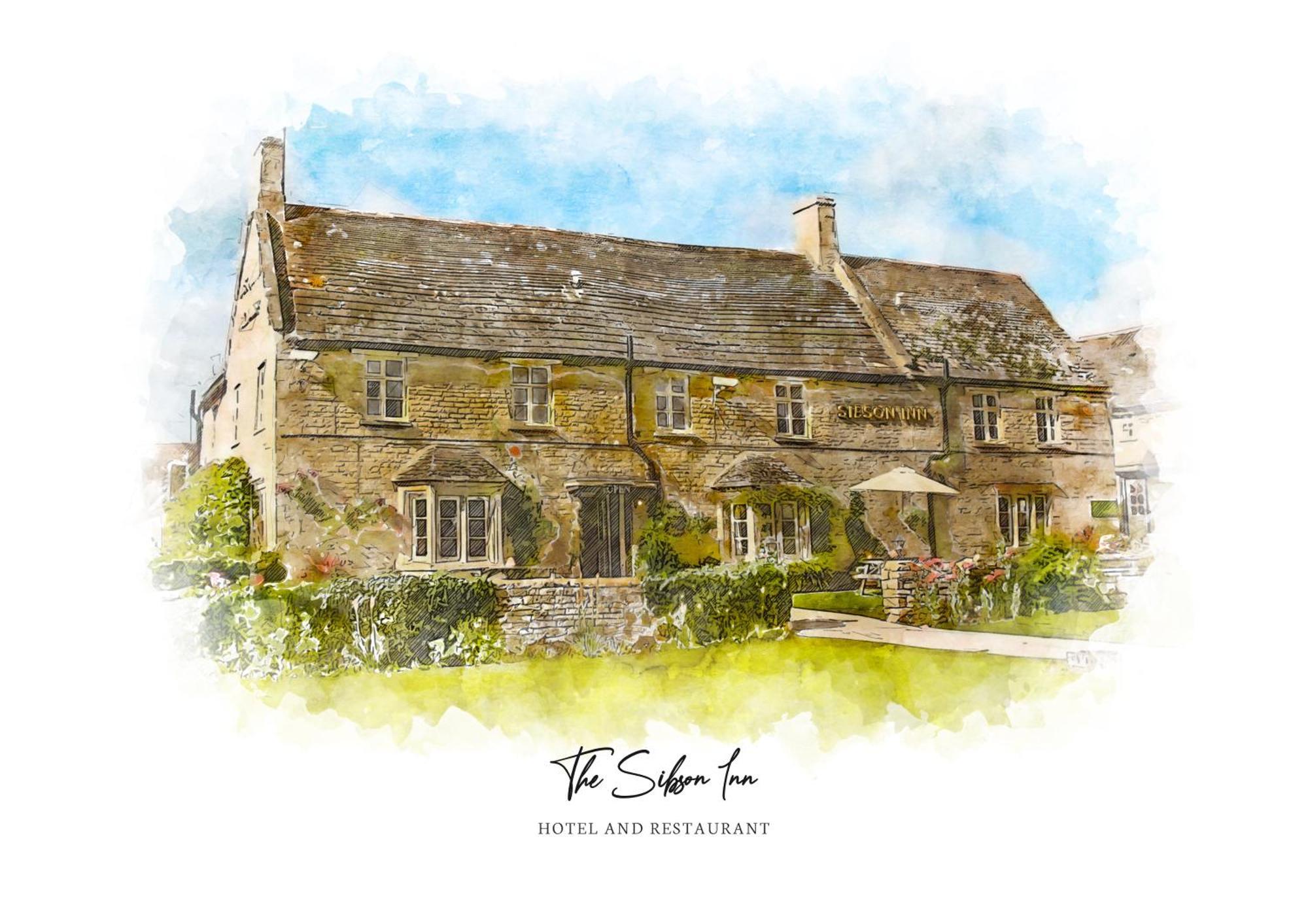 The Sibson Inn Hotel Water Newton Exteriör bild